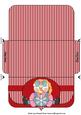 Red Cute Christmas Snowman Money/voucher Wallet 3