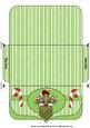 Green Christmas Frog Money/voucher Wallet 2