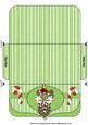 Green Christmas Frog Money/voucher Wallet 3