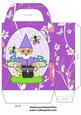 Purple Garden Gnome Gift Bag 1