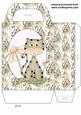 Cute Floral Cat Gift Bag 1