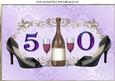 Female Age 50 Birthday Topper