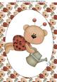 Cute Floral Ladybird Topper 5