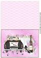 Female Civil Wedding Cut and Fold Card 1