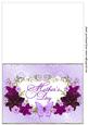 Lilac Floral Butterfly Mothers Day Cut and Fold Card 2