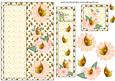 Yellow Butterfly Bless My Blooms Bookmark Card Front