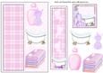 Pink Pamper Me Bookmark Card Front