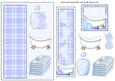 Blue Pamper Me Bookmark Card Front