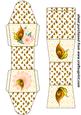 Yellow Butterfly Floral Gift Box