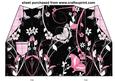 Pink and Black Butterfly Jacket Card Blank