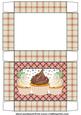 Chocolate Vanilla Cupcake Themed Gift Box
