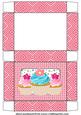Pink Cupcake Themed Gift Box 2