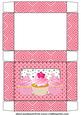 Pink Cupcake Themed Gift Box 3