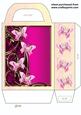 Pink Floral Butterfly Gift Bag