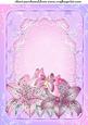 Pink and Lilac Lily Topper 1