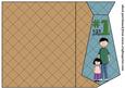 No 1 Dad Tie Card(girl)