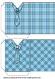 2 Blue Shirt and Tie Seed Packets