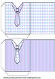 2 Lilac and Blue Shirt and Tie Pockets