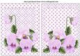 2 Lilac Pansy Card Fronts 1