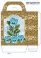 Blue Pansy Gift Bag