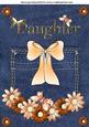 Daughter Orange Daisy Pocket Topper