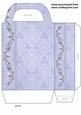 Blue Floral Gift Bag