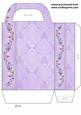 Lilac Floral Gift Bag