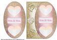 Female Civil Wedding Card Front