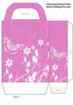 Pink Butterfly Gift Bag