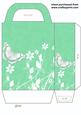 Green Butterfly Gift Bag