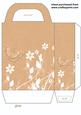 Orange Butterfly Gift Bag