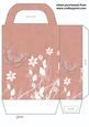 Peach Butterfly Gift Bag