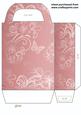 Strawberry Floral Butterfly Gift Bag