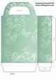 Green Floral Butterfly Gift Bag