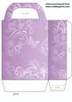 Lilac Floral Butterfly Gift Bag