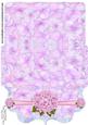 Pink Hydrangea Clutch Bag Money/voucher Wallet