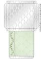 Green and Silver Floral Card Box