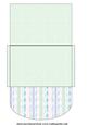 Green Butterfly Money/voucher Wallet