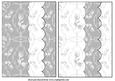 2 Grey Rose Card Front Blanks
