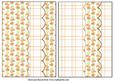 2 Orange Poppy Card Front Blanks