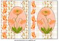 2 Orange Poppy Card Fronts