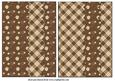 2 Chocolate and Cream Roses Card Front Blanks 2
