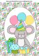 Cute Birthday Mouse Topper 2