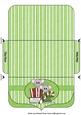 Green Christmas Mice Money/voucher Wallet 1