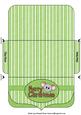 Green Christmas Mice Money/voucher Wallet 2