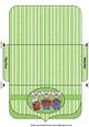 Green Christmas Mice Money/voucher Wallet 3