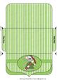 Green Christmas Mouse Money/voucher Wallet 4