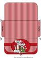 Red Christmas Mice Money/vocher Wallet 2