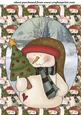 Christmas Tree Snowman Topper 3
