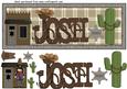 Theres a New Sheriff in Town Card Front Josh